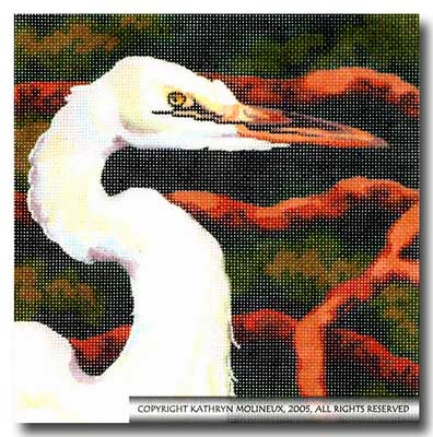 Squares - Egret