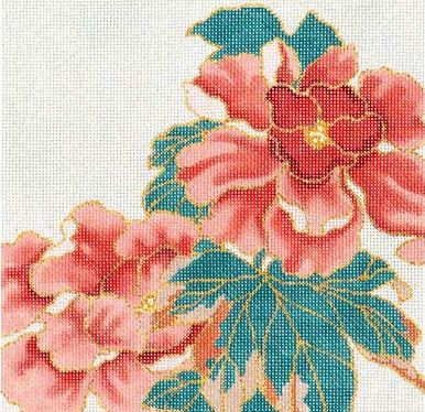 Squares - Japanese Roses