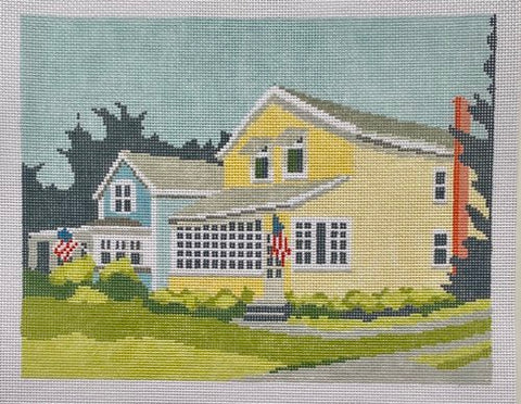 Yellow and Blue Houses - 13M