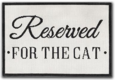 Reserved for the Cat