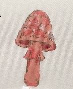 Mushroom Series - Hot Coral