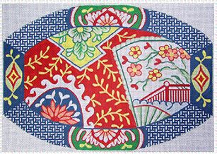 Oval Shaped Imari  