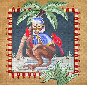 Monkey w/Birds