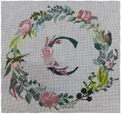 Floral Alphabet - C