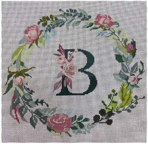 Floral Alphabet - B