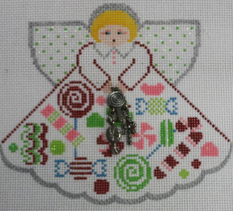 Christmas Candy Angel w/Charms
