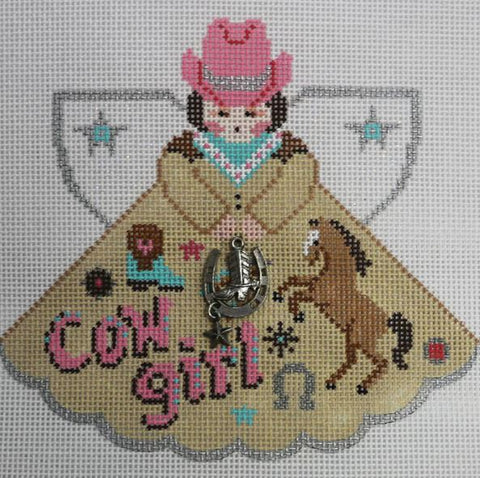 Cowgirl Angel w/Charms