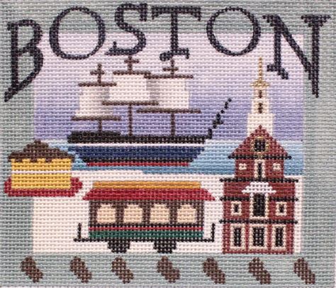 Postcard - Boston