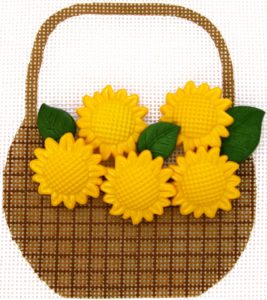 Sunflower Basket