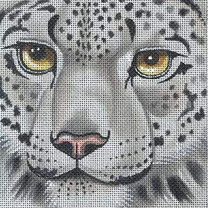 Snow Leopard Coaster