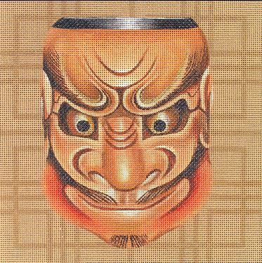 Japanese Drama Mask - O-Beshimi 