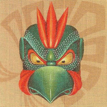 Japanese Drama Mask - Karura