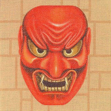 Japanese Drama Mask - Shikami
