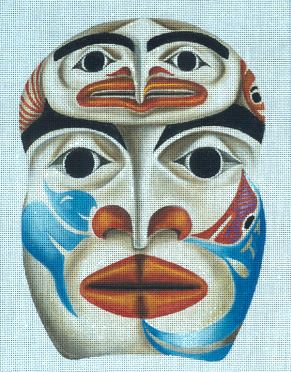 Indian Mask - Hawk Dancer