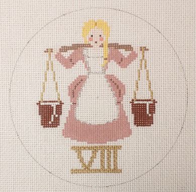 12 Days of Christmas - Maid a Milking