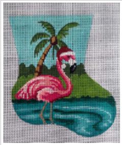 Flamingo Mini Stocking