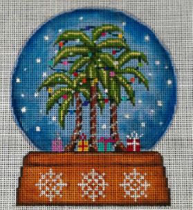 Palm Tree Snow Globe