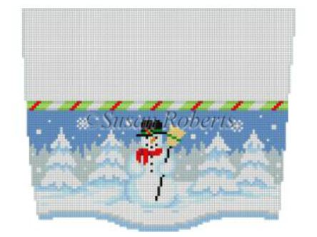 Stocking Cuff/Snowman
