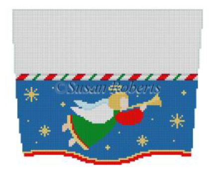 Stocking Cuff/Trumpet Angel