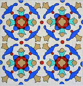 Tile Pillow 2