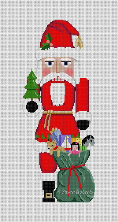 Nutcracker Santa/Bag of Toys