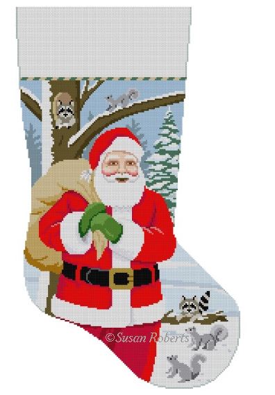 Stocking - Santa Passing By