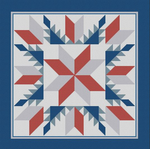 Quilt/Floral Star