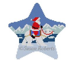 Star/Santa on Polar Bear