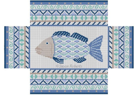 Geo Fish Brick Cover