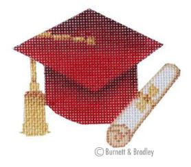 Graduation Cap/Red