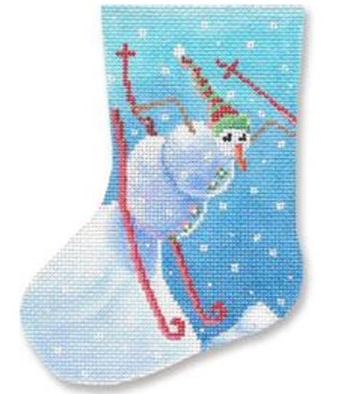 Snowman on Skies
