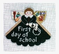 First Day of School Angel w/Charms
