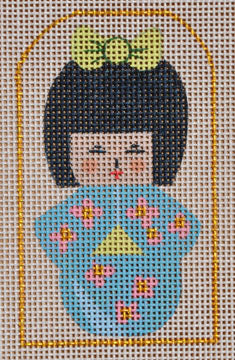 Mini Blue Geisha 