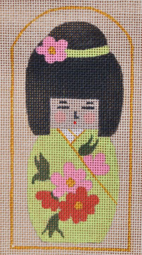 Large Floral Geisha 