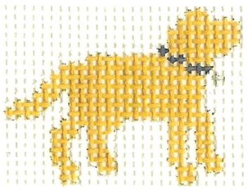 Yellow Lab Stay Mini