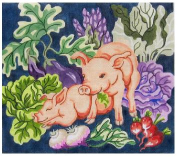 Pigs in the Garden