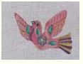 Pink Dove Ornament