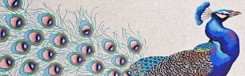 Table Runner - Peacock 36in