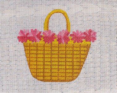Tote Bag w/Daisies