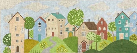 Whimsical Row Houses