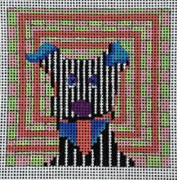 Coaster Dog Stripe