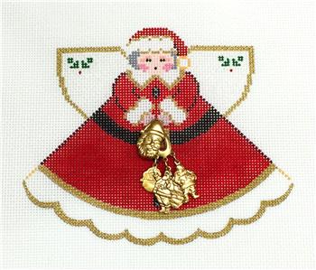 Santa Suit Angel w/Charms