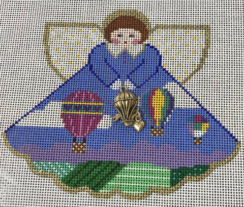 Hot Air Balloon Angel w/Charms