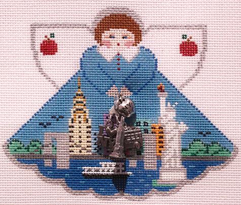 New York City Angel w/Charms