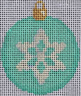 Snowflake Mini Ball/Aqua