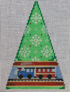 Ornaments/Train Mini Tree 