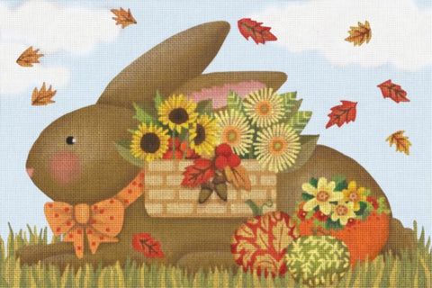 Autumn Basket Bunny