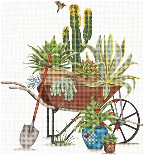 Succulent Wheelbarrow