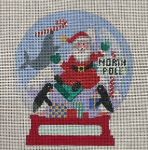 North Pole Snow Globe