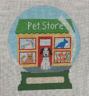 Pet Store Snow Globe